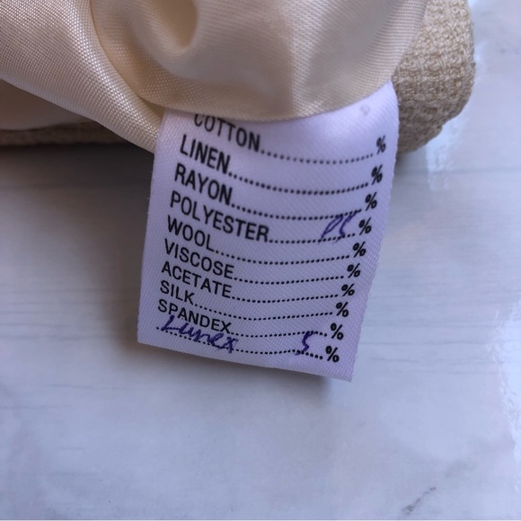 Dolce & Gabbana Tweed Knit Mini Skirt Ivory Women’s Size 38 - Picture 10 of 12